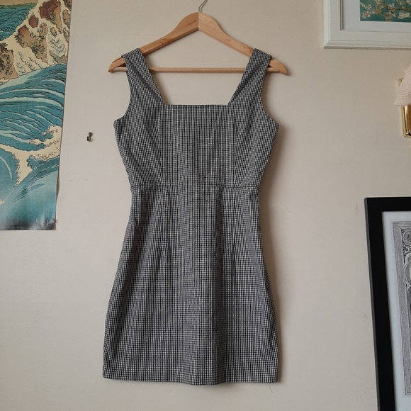 Plaid Mini Dress - Picture 1 of 3